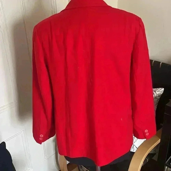 Vintage Pendleton, virgin wool one button blazer - Picture 2 of 6